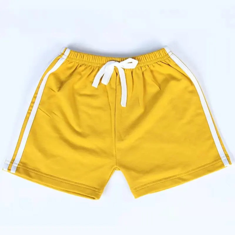 Kids Cotton Shorts – Unisex Casual Summer Pants for Boys & Girls (2–12 Years)