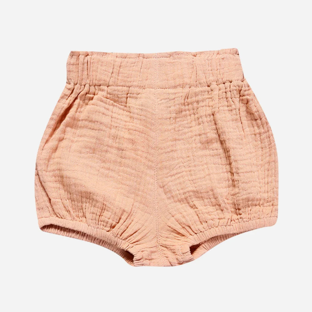 2025 Organic Cotton Baby Shorts – Unisex Bloomer & Diaper Cover for Boys & Girls