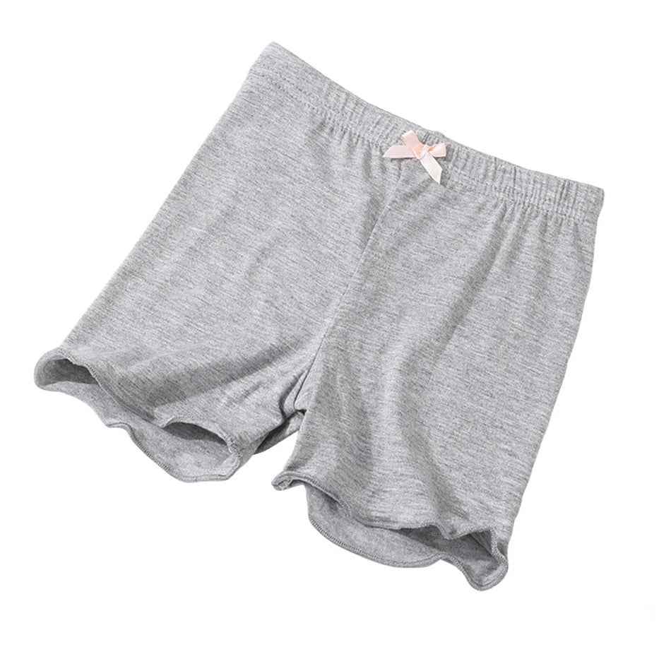 3-Pack Girls Summer Shorts – Cute Bow Underwear/Training Pants for Kids