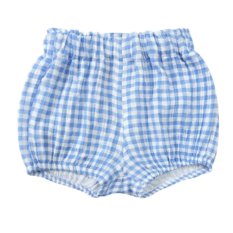 2025 Organic Cotton Baby Shorts – Unisex Bloomer & Diaper Cover for Boys & Girls