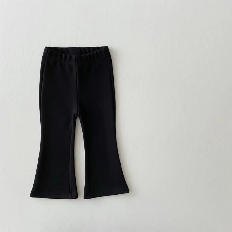Girls Flared Pants – Soft Warm Trousers for Autumn & Winter Daily Wear