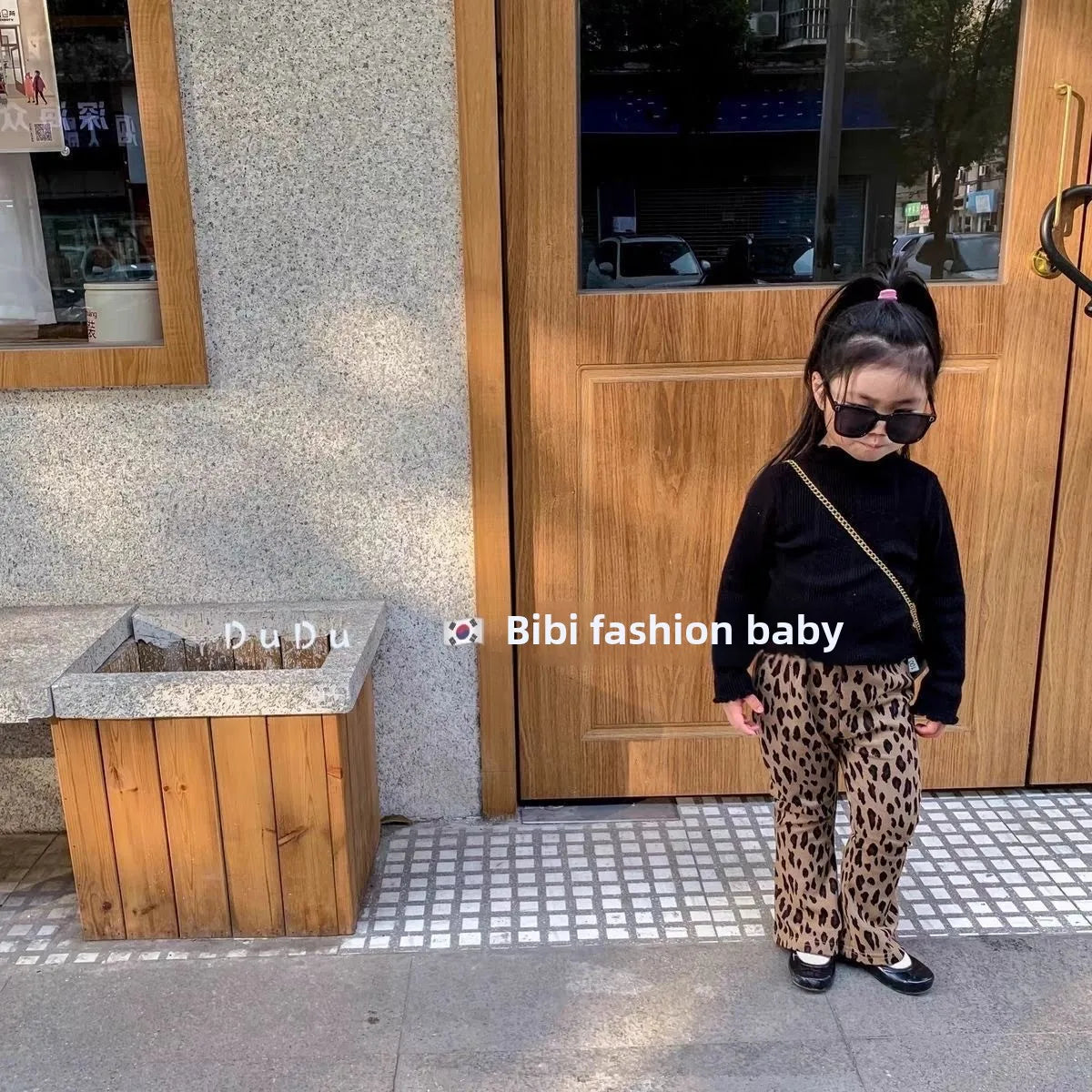 Girls Flared Pants – Soft Warm Trousers for Autumn & Winter Daily Wear