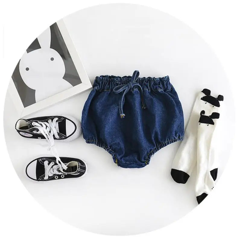 Baby Denim Shorts – Summer Casual Jeans for Boys & Girls (0–24 Months)