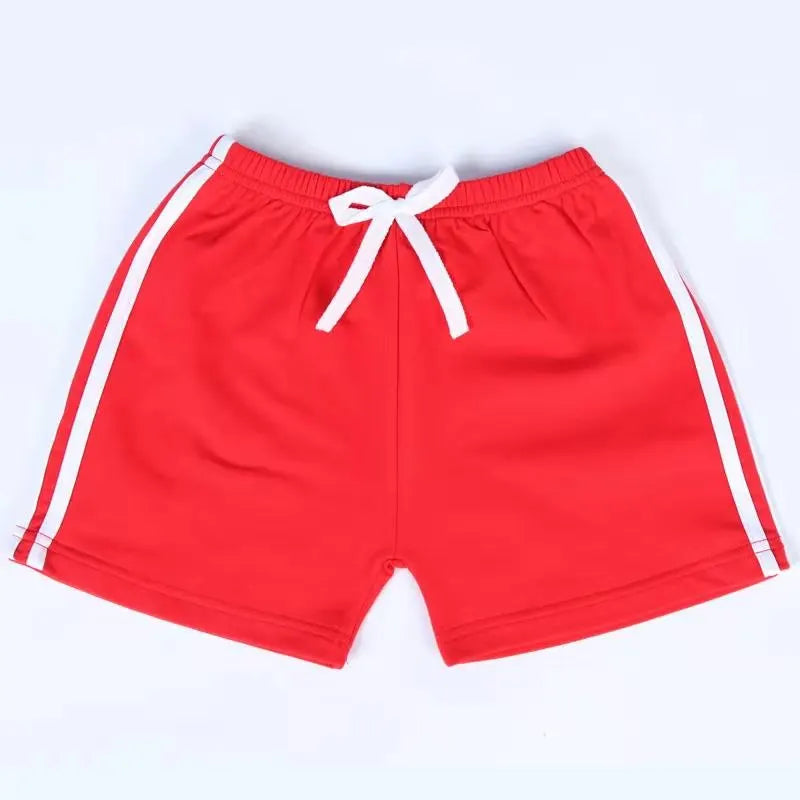 Kids Cotton Shorts – Unisex Casual Summer Pants for Boys & Girls (2–12 Years)
