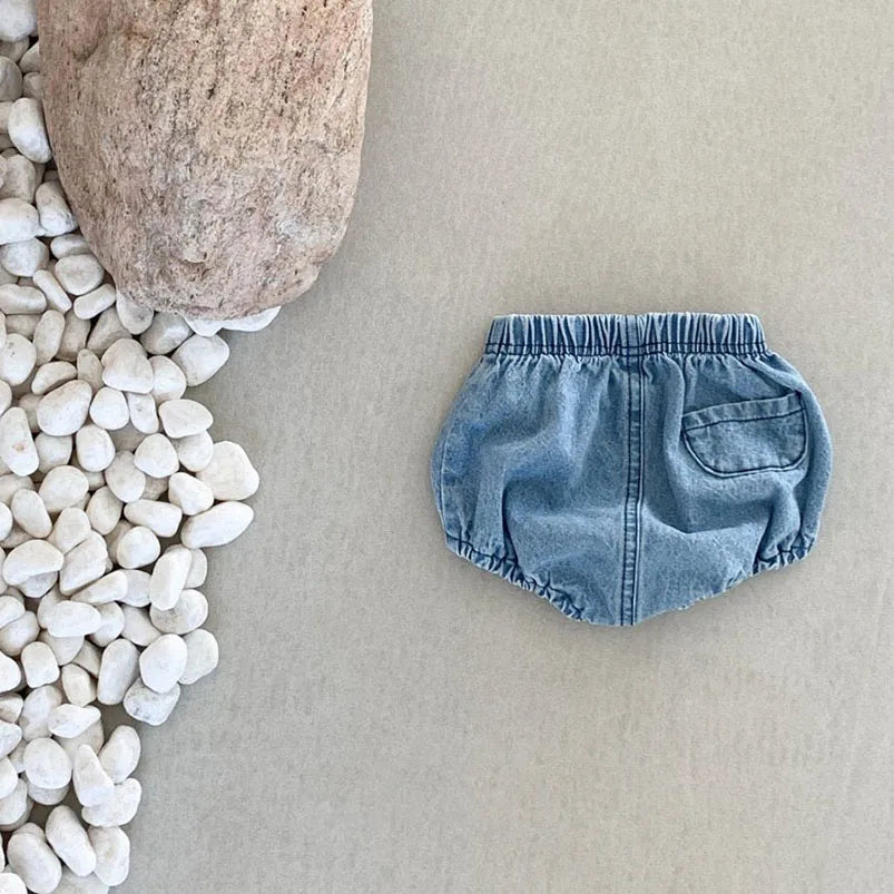 Baby Denim Shorts – Summer Casual Jeans for Boys & Girls (0–24 Months)