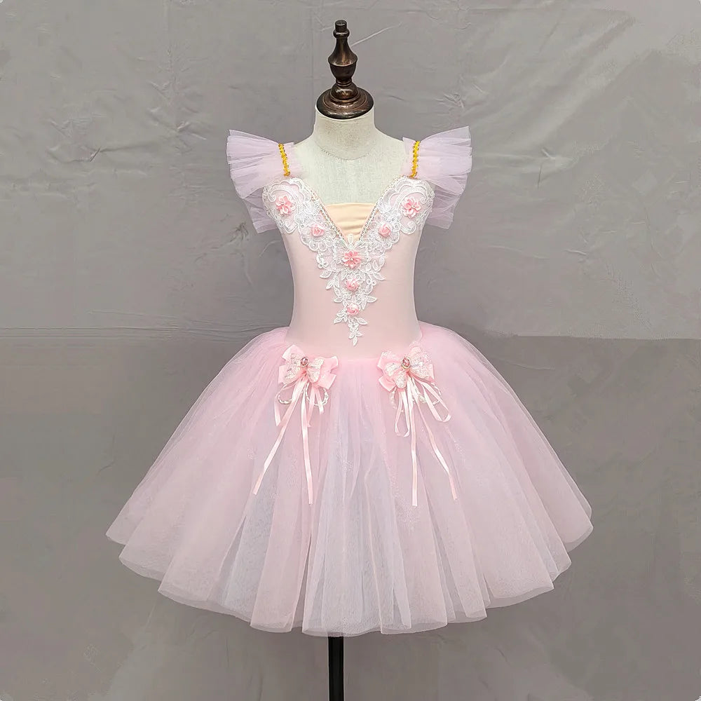 Girls Ballet Dance Dress – Stage Performance & Dance Costume for Kids